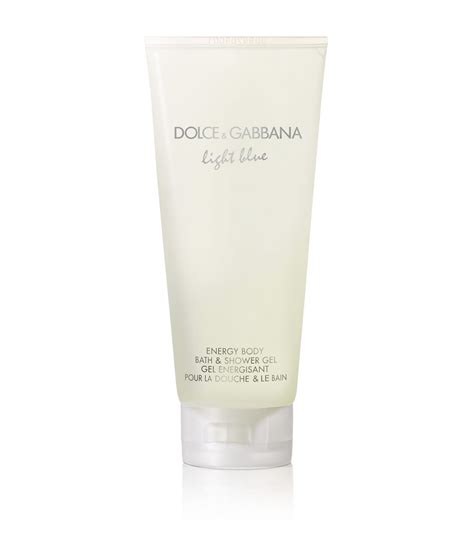 dolce gabbana sport shower gel|d&g light blue shower gel.